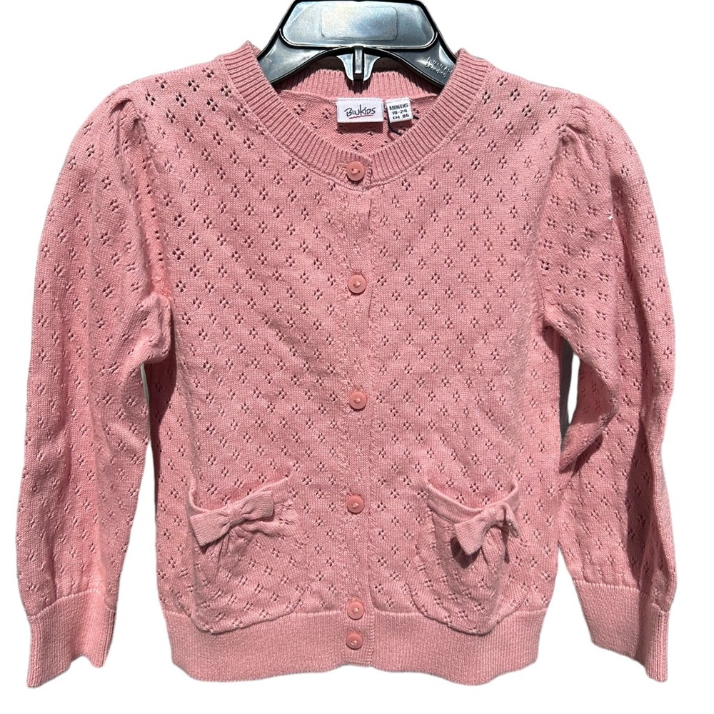 BluKids - Eyelet cardigan - Blush - 18-24 months